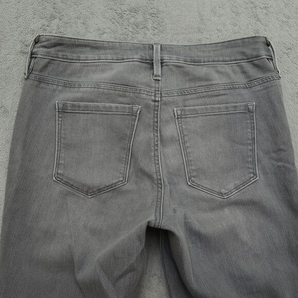 ATHLETA Jeans Women's Size 2 Gray Mid-Rise Skinny Denim Pants 29" Inseam Stretch - Picture 12 of 15